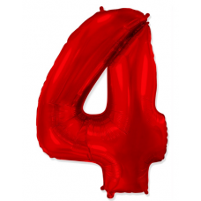  Ф ЦИФРА 4 40" Red